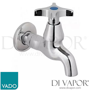 VADO AST-262/CD/H-10-C/P Astra Bibtap 100mm Hot Indice - Cross Handle - Spare Parts