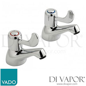 VADO AST-336/CD-C/P Astra Lever Handle Bath Pillar Taps Spares