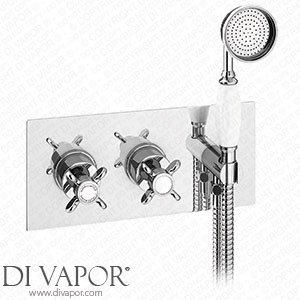 Victorian Plumbing Astoria Traditional Concealed Thermostatic 2-Way Shower Valve with Handset - AST51VH Spare Parts