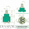 Astracast Vanquish Single Lever Tap Cartridge Diagram