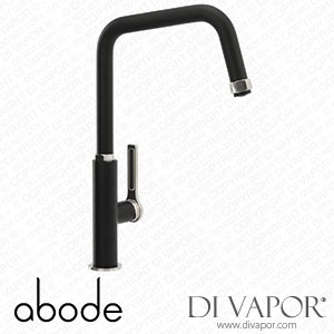 Abode AT2086 Hex Single Lever in Brushed Nickel / Black Spare Parts