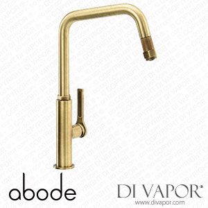 Abode AT2090 Hex Single Lever Pull Out in Antique Brass Spare Parts
