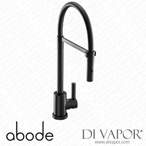 Abode AT2100 Atlas Professional Single Lever in Matt Black Spare Parts