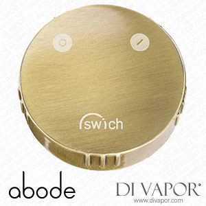 Abode AT2109 Swich - Round Handle in Brushed Brass with Classic Filter Spare Parts