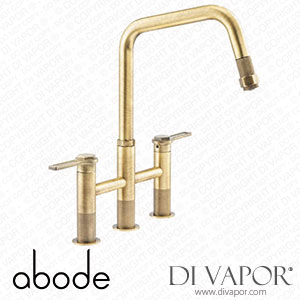 Abode AT2199 Hex Bridge Pull Out in Antique Brass Spare Parts