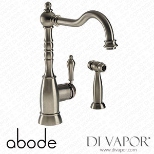 Abode AT3031 Bayenne Single Lever with Integrated Handspray in Pewter Spare Parts