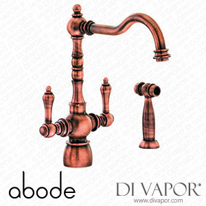 Abode AT3086 Bayenne Monobloc with Integrated Handspray in Century Copper Spare Parts