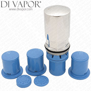 Eurobath AT90651 Timed Push Tap Cartridge Kit for QK Q2 Q3 QL Basin, Urinal & Shower Valves (Silfra)