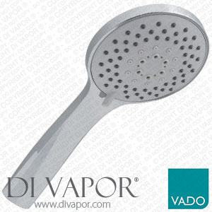 Vado ATM-HANDSET/SF-C/P Atmosphere Handset Hand Shower Head with Single Function Air Injection Technology