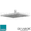 VADO ATM HEADSQB CP Shower Head Spare Parts