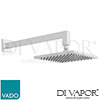 VADO ATM HEADSQBSAA CP Shower Head Spare Parts