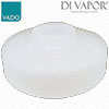 Round Frosted Soap Dish