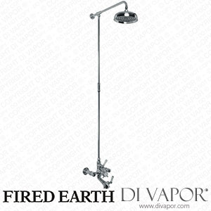 FIRED EARTH Deck mounted thermostatically controlled bath mixer and overhead shower with fixed riser (AVEBSRISETRM) Spare Parts