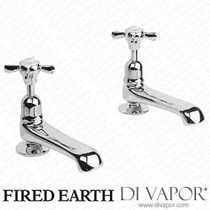 FIRED EARTH Avebury Basin Taps - Cross head (AVETAPBSX) Spare Parts