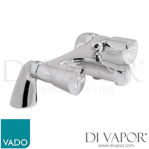 VADO AVO-231-C/P Avon Exposed Bath Shower Mixer Pillar Mounted Spare Parts