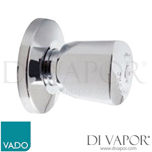 VADO AVO-243-3/4-C/P Avon Concealed Stop Valve 3/4