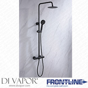 Frontline AVSH104K Sphere Round Shower Column - Matt Black Spare Parts