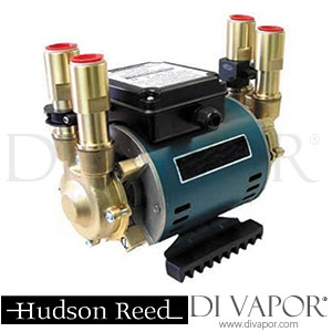 Hudson Reed AW302 BP65D Twin Impeller, Heavy Duty Brass 2 bar Shower Pump Spare Parts