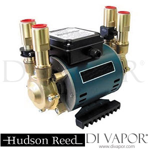 Hudson Reed AW303 BP100D Twin Impeller, Heavy Duty Brass 3 bar Shower Pump Spare Parts