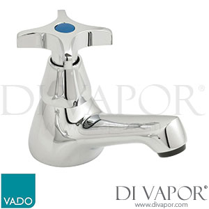 Vado AX-AST-206/CL/CD-CP Astra Basin Pillar Tap CD Valve Cold Only Spare Parts