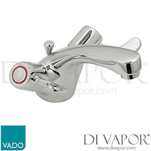 Vado AX-AST-300-CP Astra Mono Basin Mixer CD Valve with Lever Handles Spare Parts