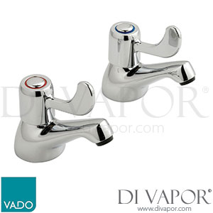 Vado AX-AST-336-CP Astra Bath Pillar Taps CD Valve with Lever Handles Spare Parts