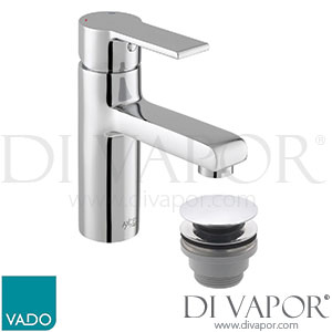 Vado AX-IRO-100/CC-CP Irlo Mono Basin Mixer + Push Waste Spare Parts