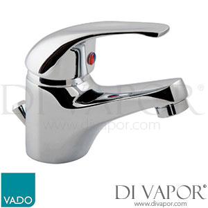 Vado AX-MAT-100-CP Matrix Mono Basin Mixer + Pop-Up Waste Spare Parts