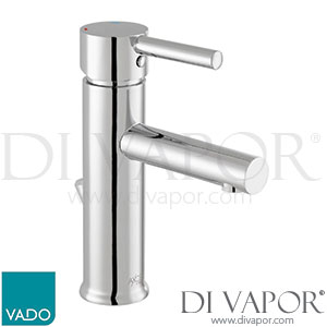 Vado AX-NUR-100-CP Nuri Mono Basin Mixer + Pop-Up Waste Spare Parts