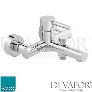 Vado AX-NUR-123-CP Nuri Wall Mounted Bath Shower Mixer Spare Parts