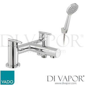 Vado AX-NUR-130+K-CP Nuri Bath Shower Mixer Spare Parts