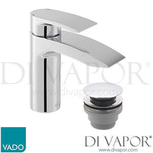 Vado AX-ROW-100/CC-CP Rowe Mono Basin Mixer + Push Waste Spare Parts