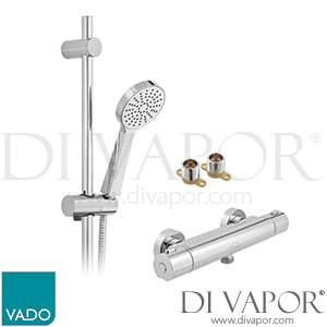 Vado AX-SIR-SFSP-CP Thermostatic Shower Package Thermostatic Shower Package Handset Spare Parts
