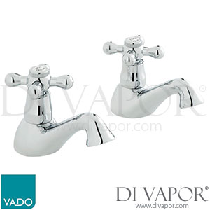 Vado AX-VIC-136/CD-CP Victoriana Bath Pillar Taps Spare Parts