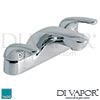 VADO Axis 2 Hole Bath Filler Spare Parts