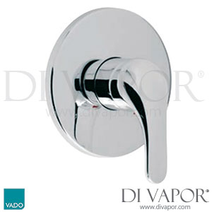 VADO AXI-145-C/P Axis Concealed Shower Valve Single Lever Wall Mounted Spare Parts