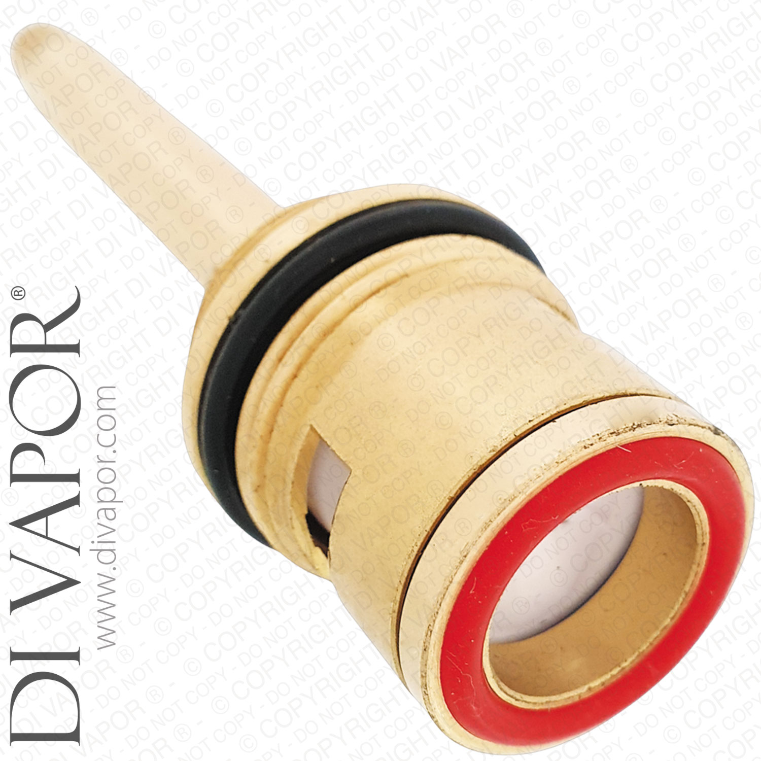 Arezzo Matt Black Round Triple 100mm Shower Valve Flow Cartridge Anti