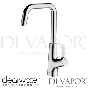 Clearwater AZL10CP Azia Chrome Sensor Monobloc Kitchen Mixer Tap Spare Parts