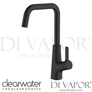 Clearwater AZL10MB Azia Matt Black Sensor Monobloc Kitchen Mixer Tap Spare Parts