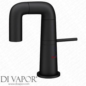 Victorian Plumbing ECOTAPRD EcoDelux Round Water Saving Mono Basin Mixer Tap with Waste Spare Parts