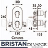 Bristan ALP SHCDIV C Spare Parts Diagram