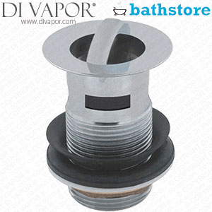 Bathstore 60mm Basin Sink Waste Flip Top - Slotted