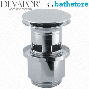 Bathstore 62mm Basin Click Clack Waste - Slotted