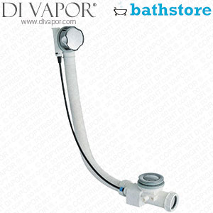 Bathstore Inline Shallow Bath Pop Up Waste for Single Ended Baths - 20004011450