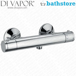 Bathstore Metro Exposed Thermostatic Shower Bar Valve