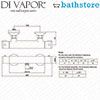 Thermostatic Shower Bar Valve