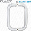 Bathstore Spare Shower Door Handle Kit 6 Inches Centre to Centre B-90000005235