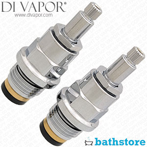 Bathstore 90000013870 Spare Pair of Bensham 1885 of 1/2 Inch Side Bodies Tap Valve Cartridges - Pre Nov 2015