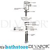 Bathstore B-DV-105 Parts Diagram