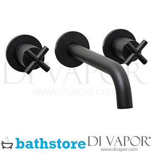 Bathstore Noir Black 3 Hole Wall Mounted Basin Mixer Tap Spare Parts - B DV 125